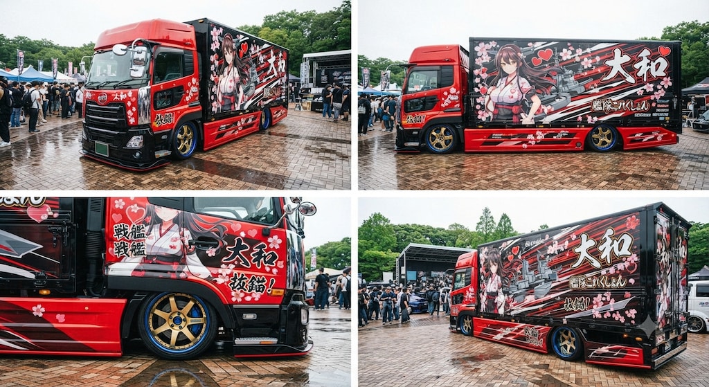 艦これ痛車UDトラック
