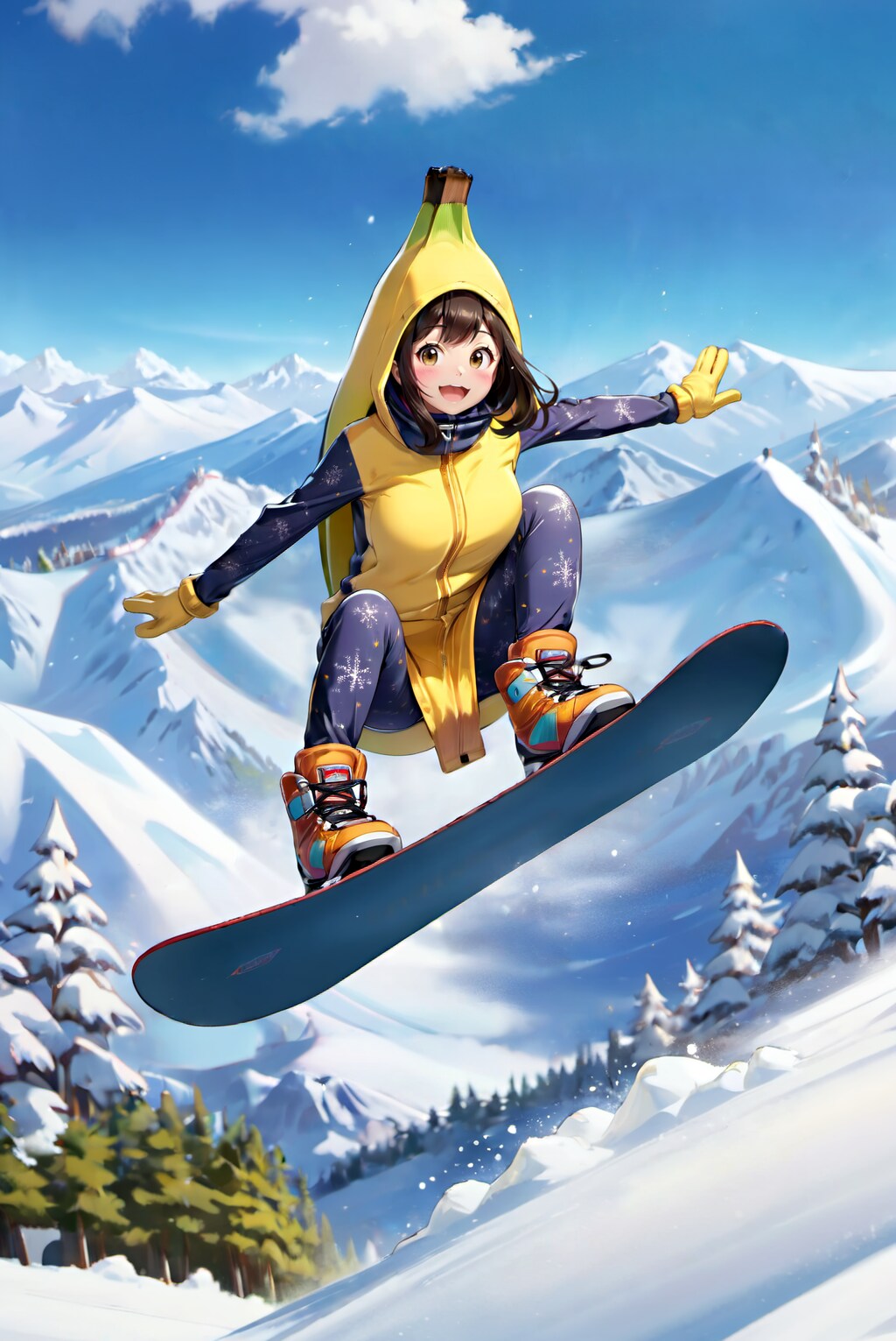 バナナジャンプ🍌