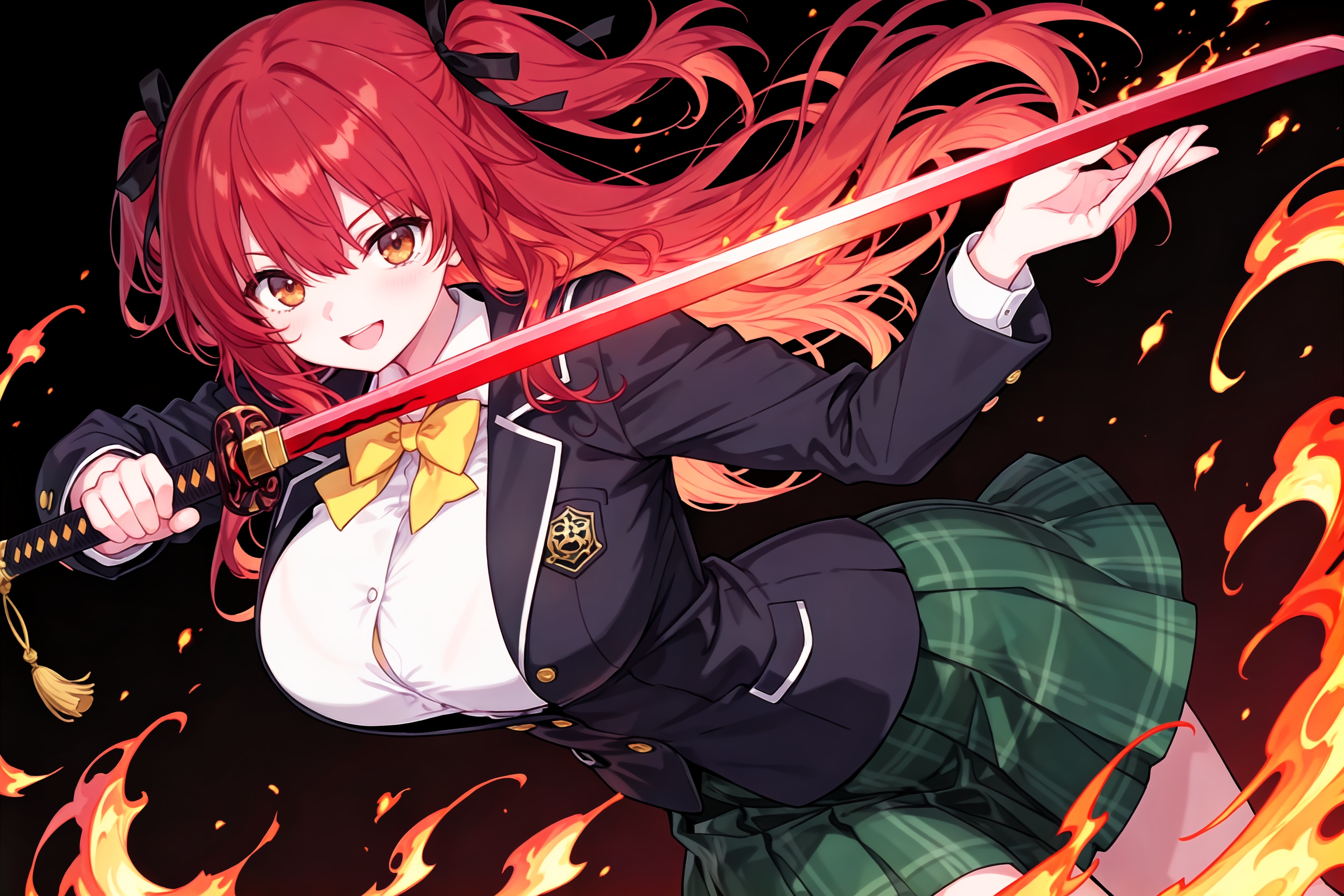 赫刀の焔崎 | の人気AIイラスト・グラビア