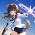 るか子さん！訓練 始めましょう♪　　　　　　　　　第５１０統合戦闘航空隊⭐ストライカー ウィッチ⭐　　　🦉 犬浦るか子 🦉 ２３４ 3枚目
