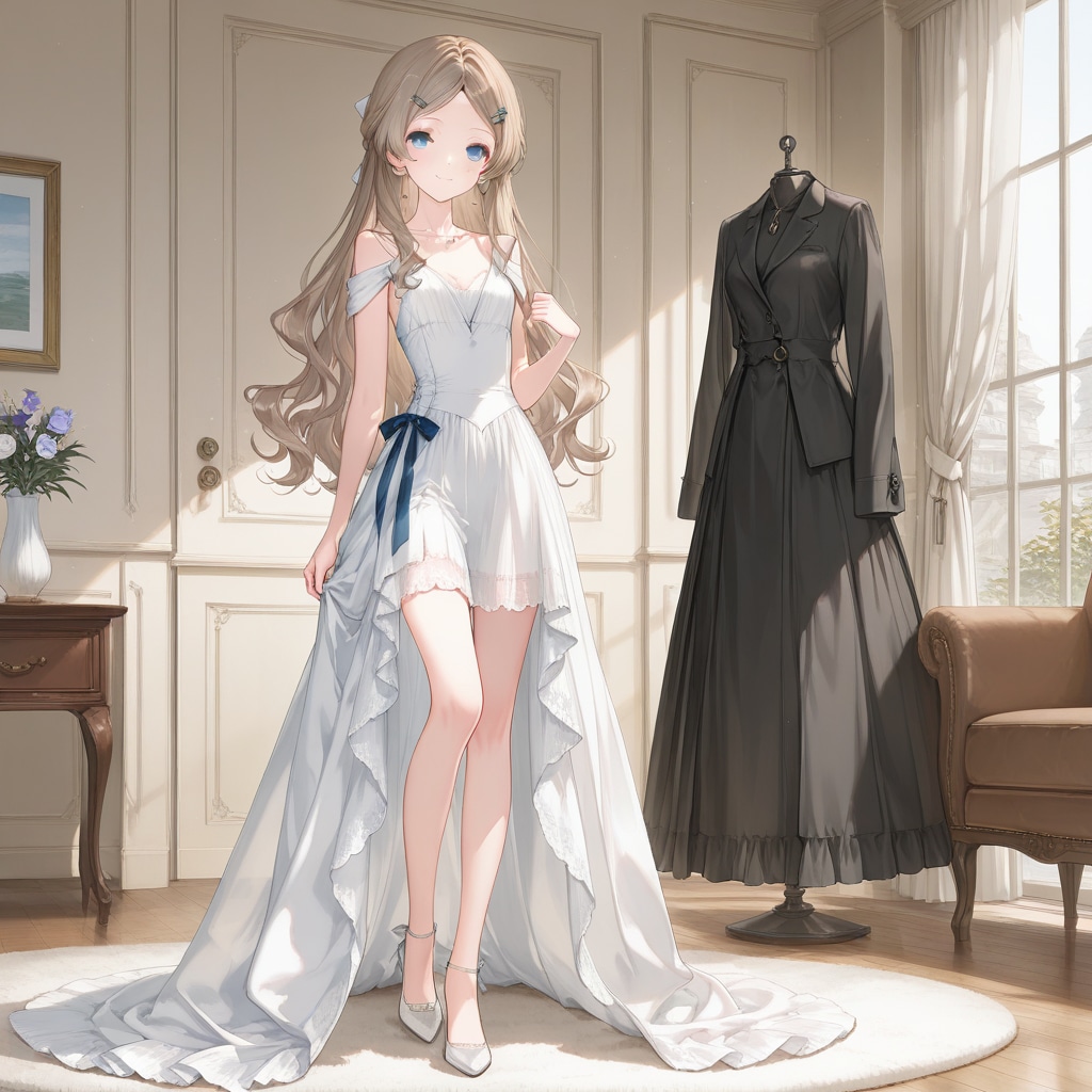 今日はどのコーデにしようかな