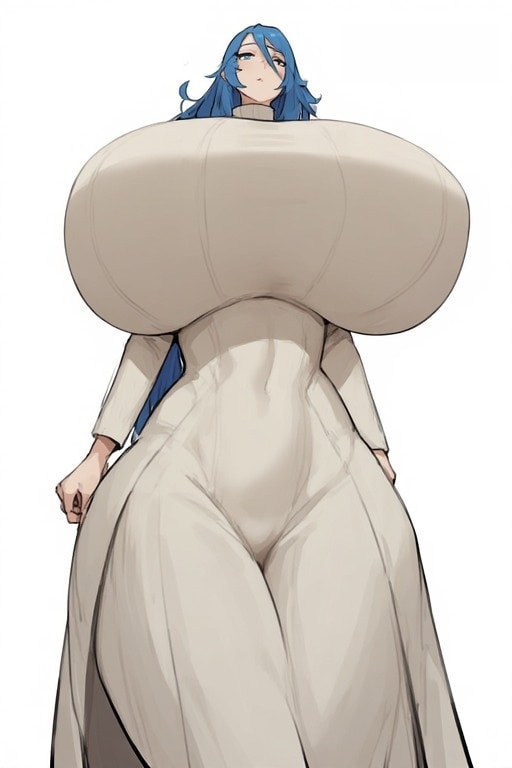 見上げ