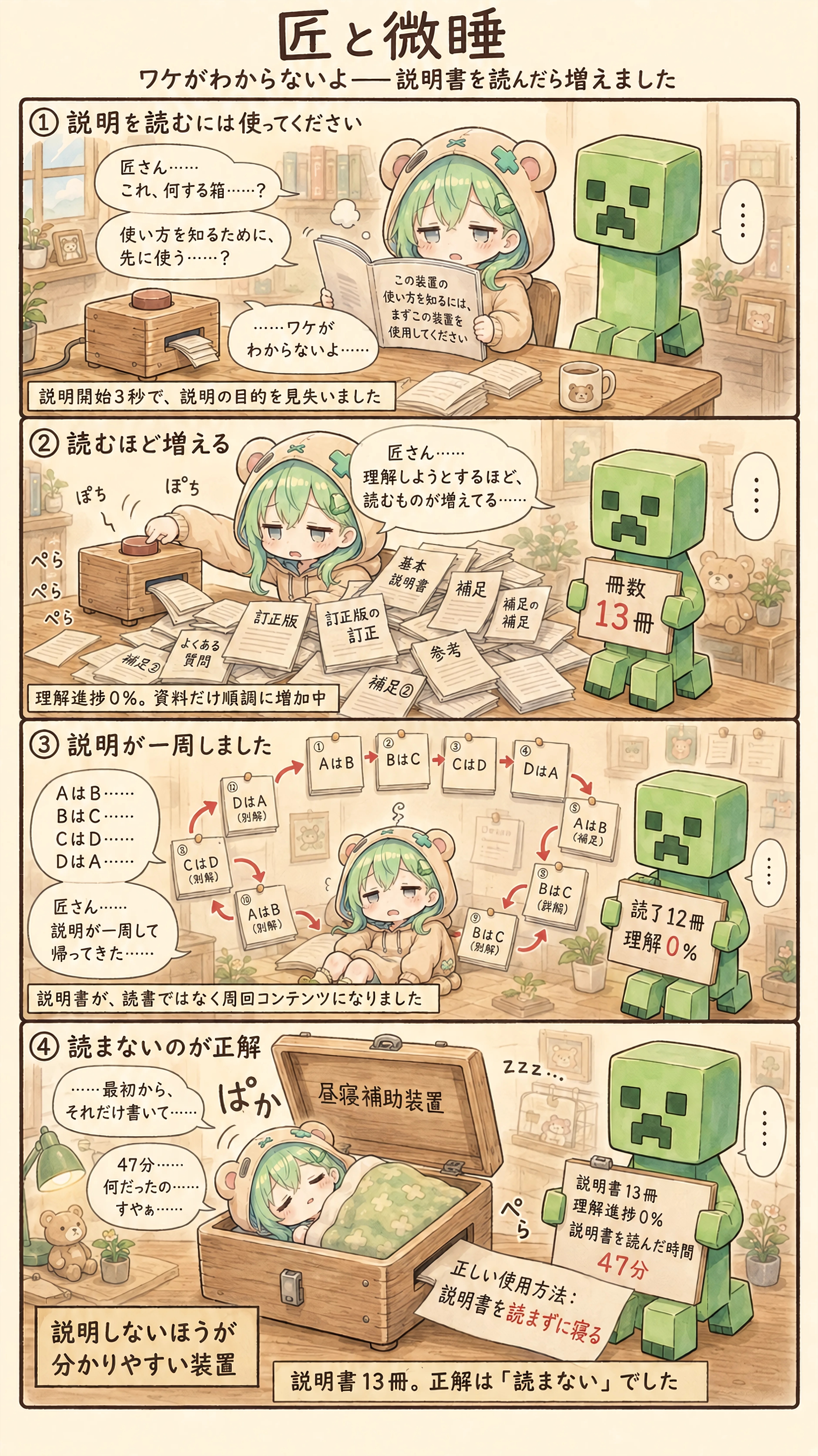 The Manual for Not Understanding | の人気AIイラスト・グラビア