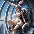 bunny cosmic android girl sci-fi mode 機械化兎耳隊 12枚目