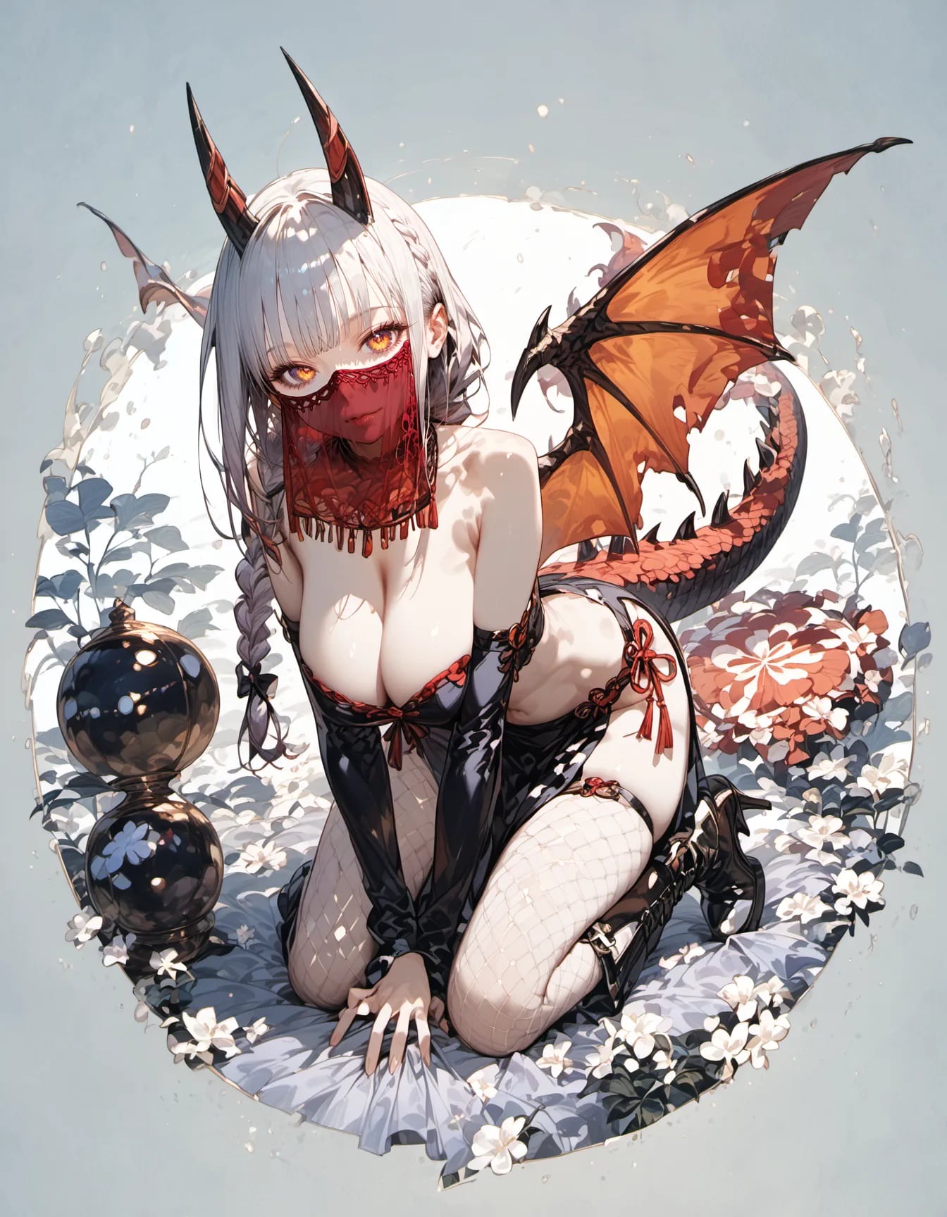 Dragon Veil Elegance