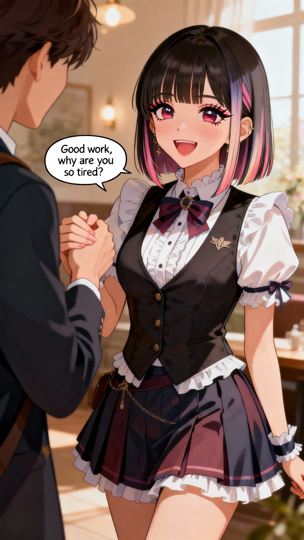 A.月曜日だからだよ