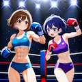 ボクシング女子 3枚目