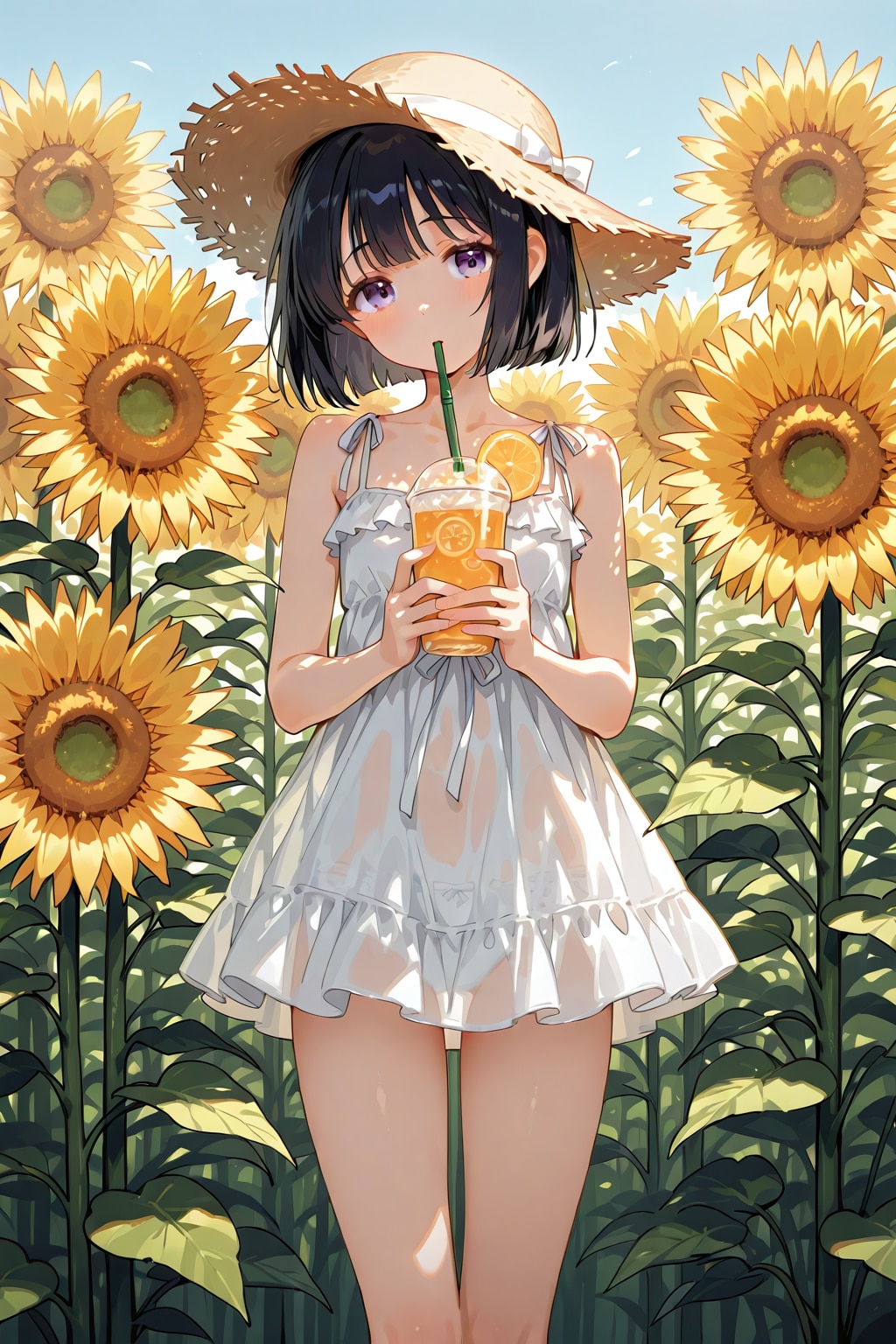 ひまわり少女その２