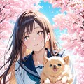 犬と少女 3枚目