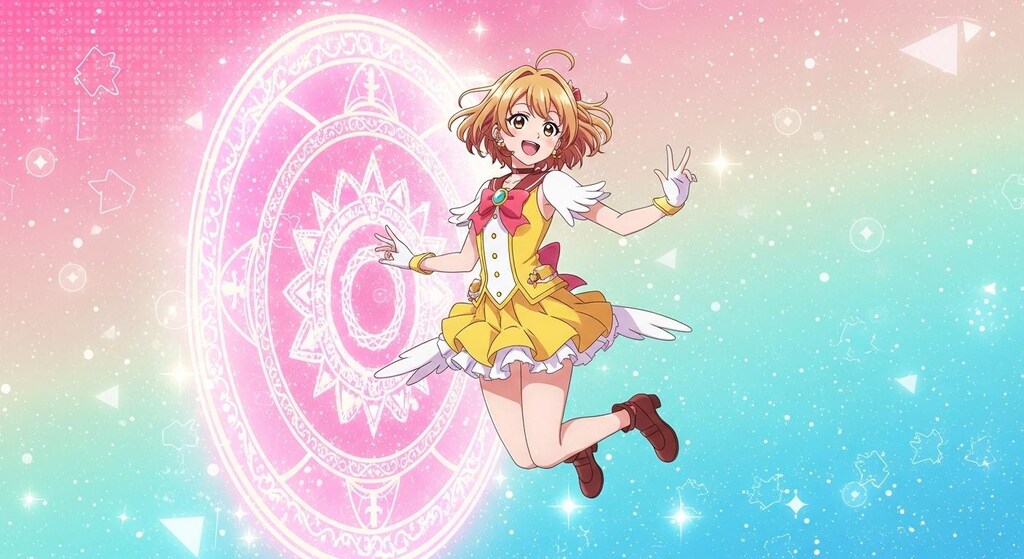 ユイちゃん変身シーン