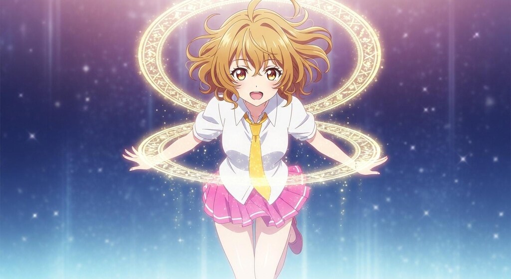 ユイちゃん変身シーン