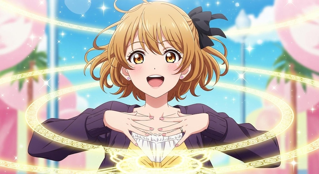 ユイちゃん変身シーン