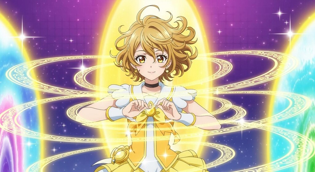 ユイちゃん変身シーン