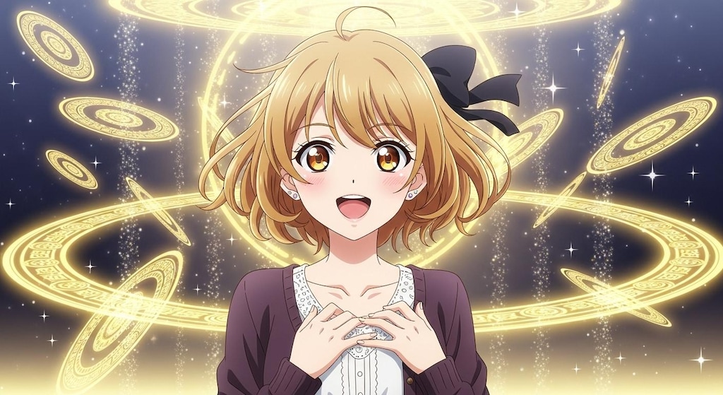 ユイちゃん変身シーン