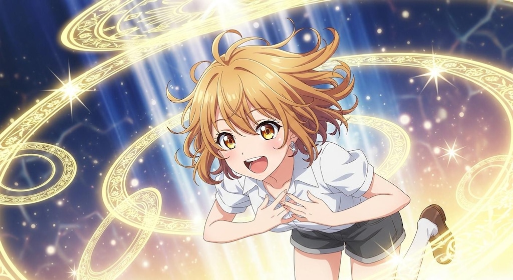 ユイちゃん変身シーン