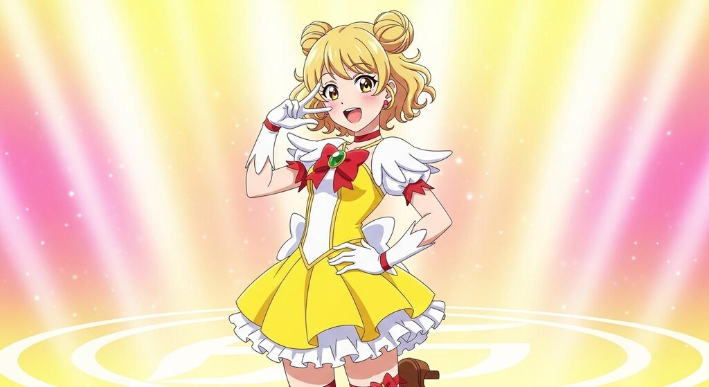 ユイちゃん変身シーン