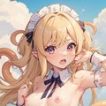 金髪メイドエロフ 5枚目