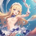 金髪メイドエロフ 2枚目