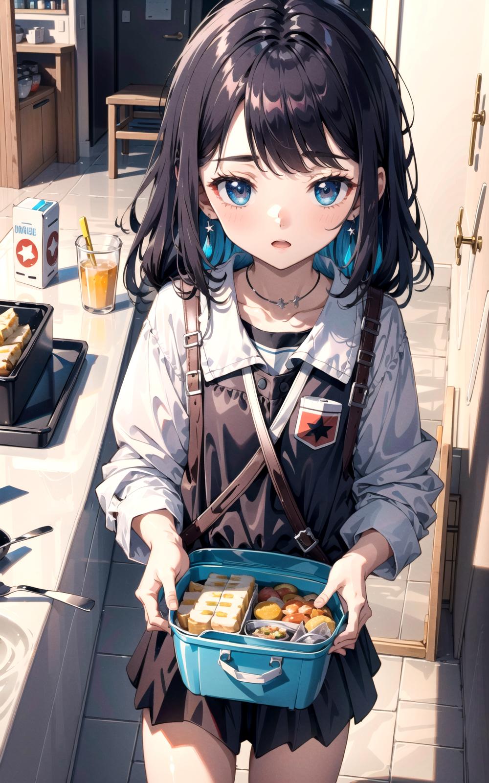 「自分でできたんの？えらい、えらい」