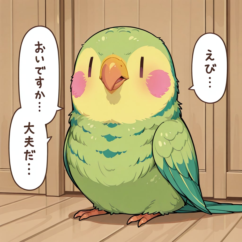 ECHIDNA版喋るインコ