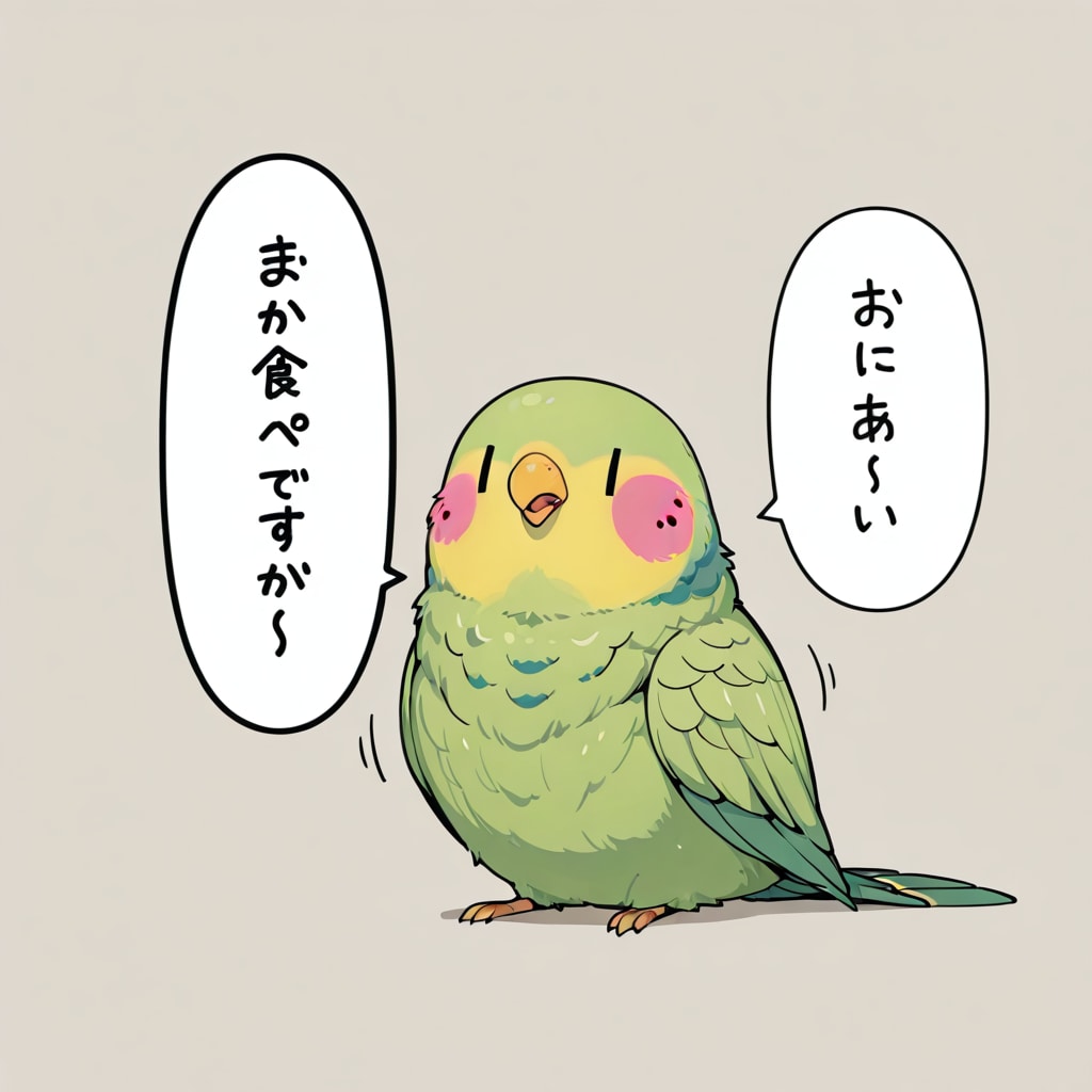 ECHIDNA版喋るインコ