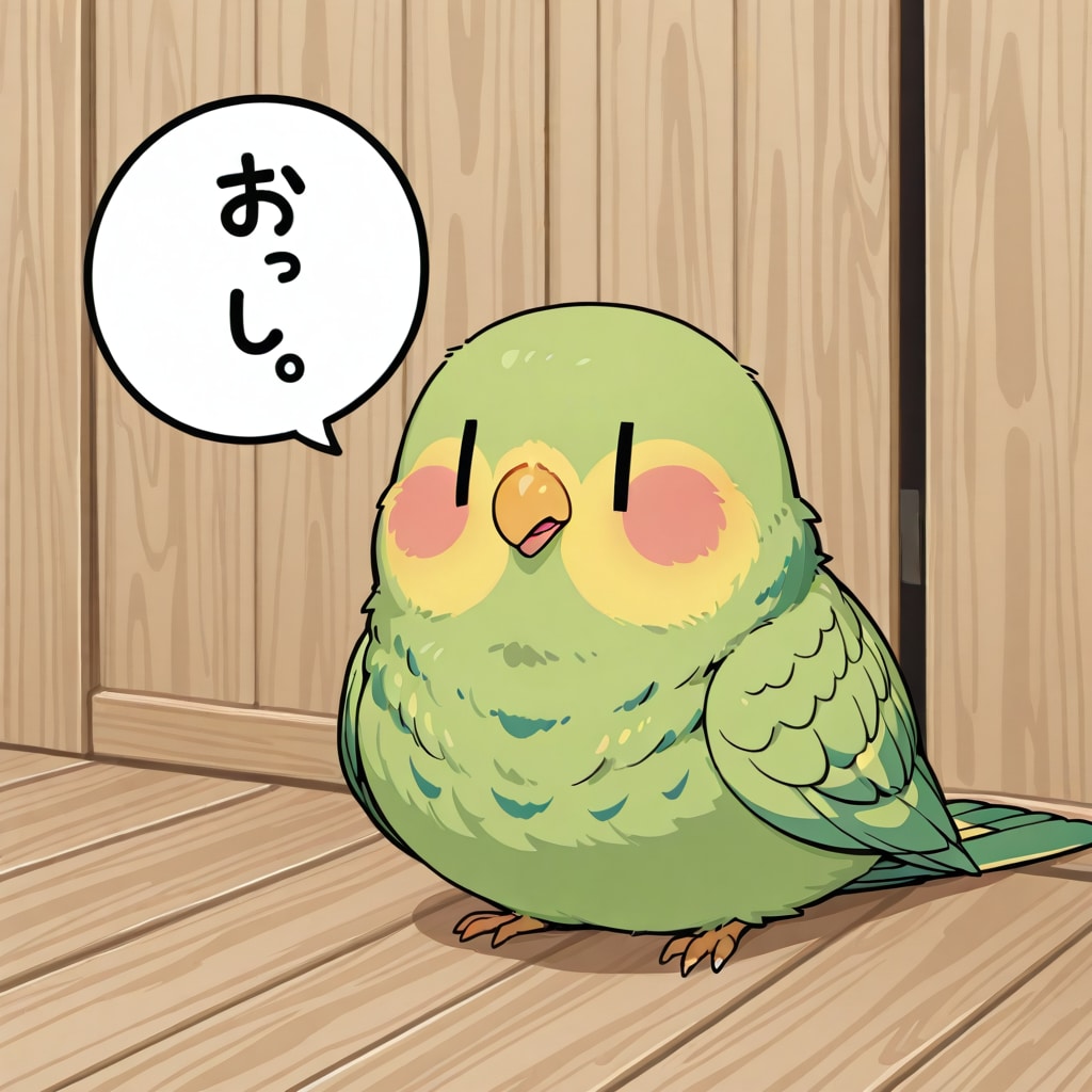 ECHIDNA版喋るインコ