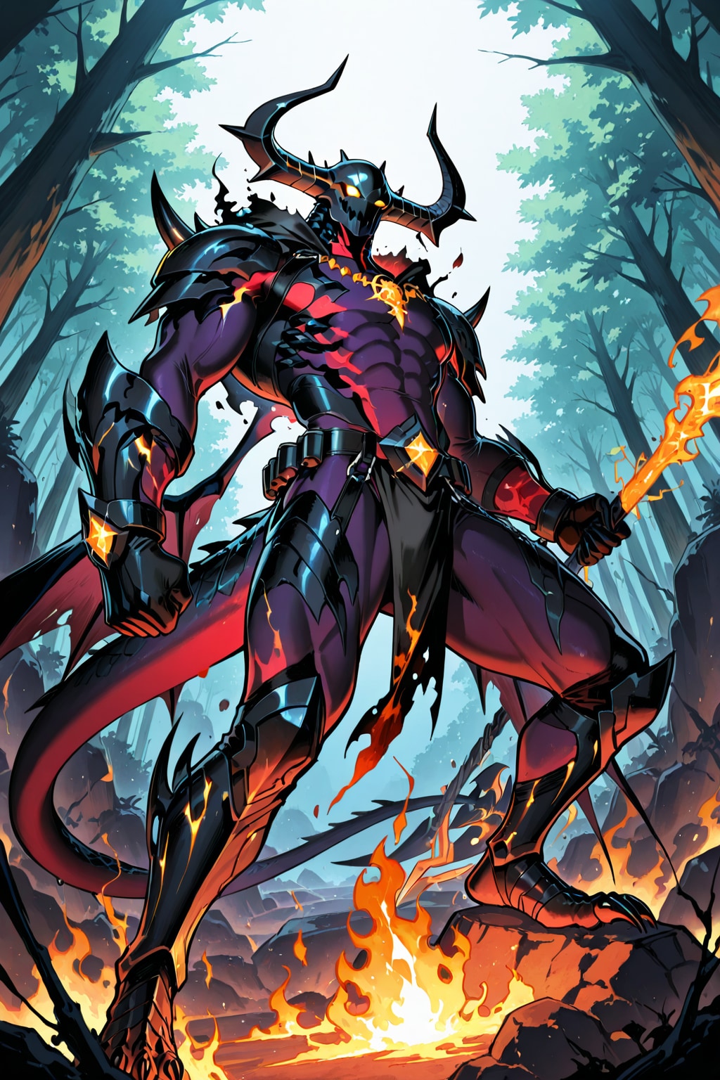 黒焔のガドルガと他の二名