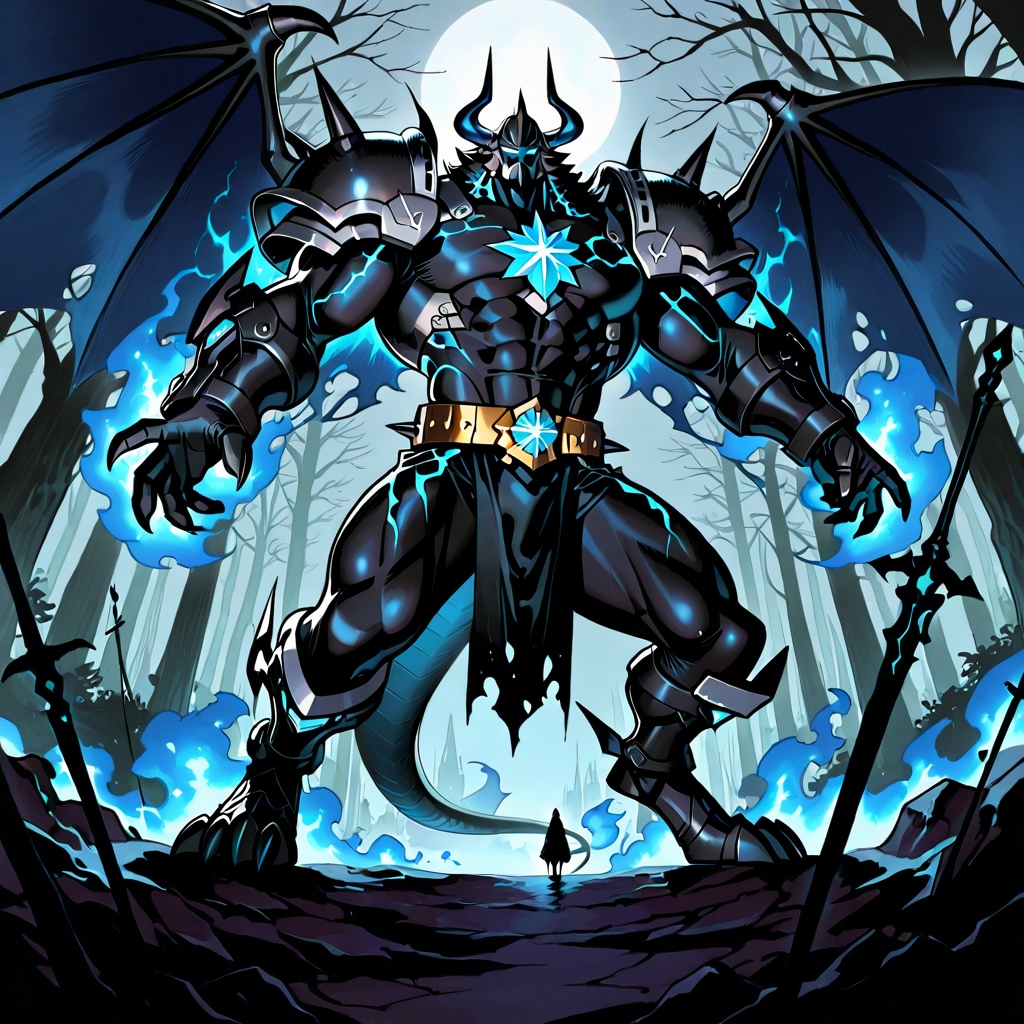 黒焔のガドルガと他の二名