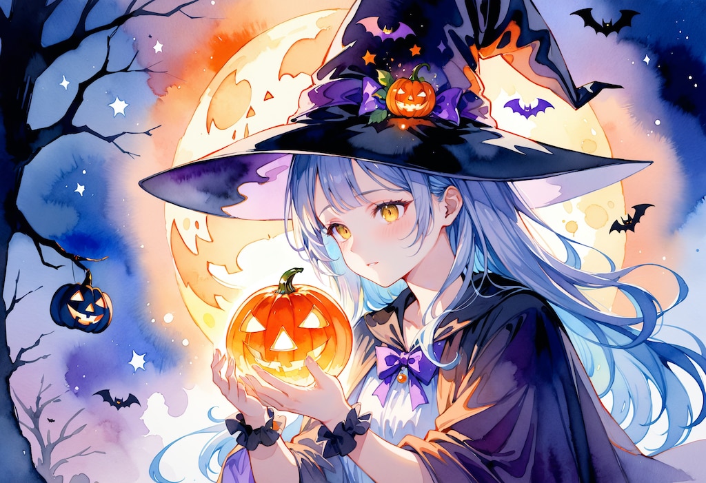 ハロウィンの魔法使い