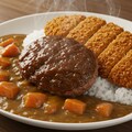深夜食堂のカレーライス自由盛り食べ放題 6枚目