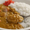深夜食堂のカレーライス自由盛り食べ放題 5枚目