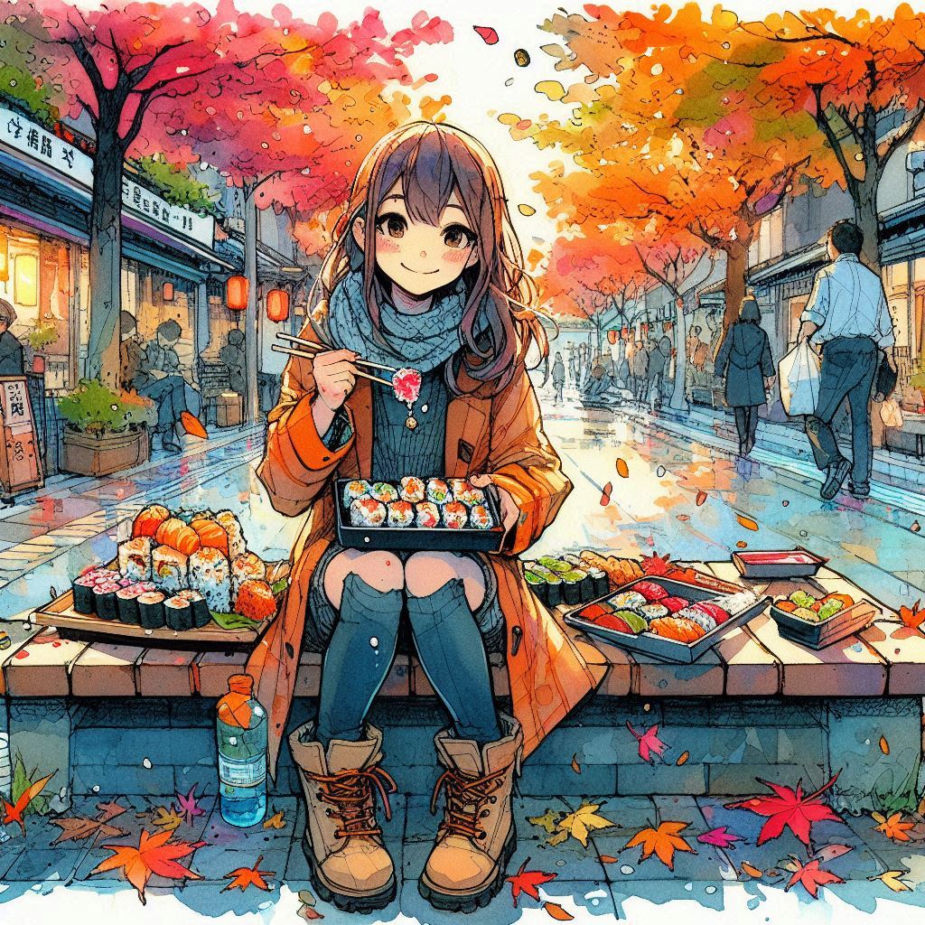 寿司秋笑 | の人気AIイラスト・グラビア