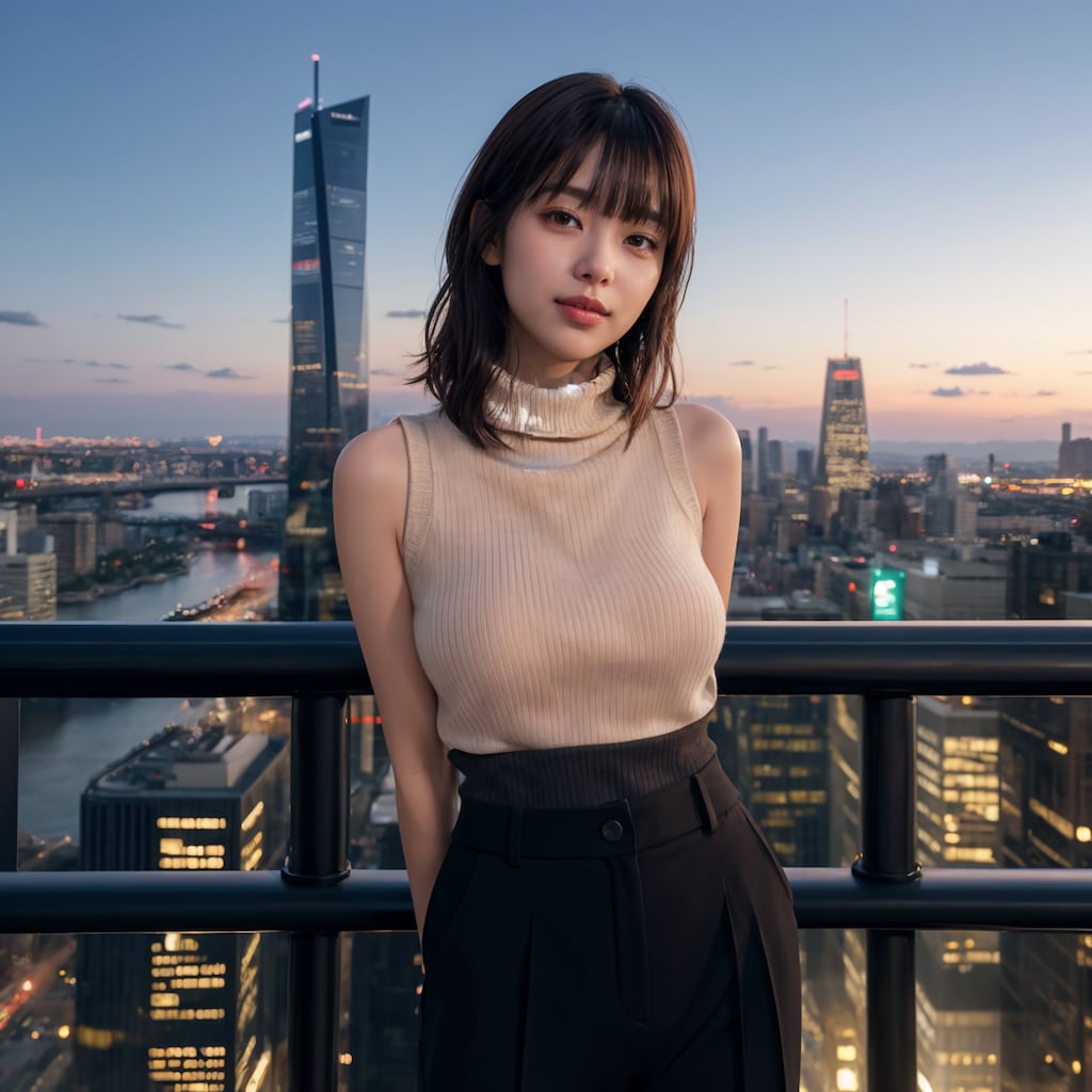 ノースリーブタートルネックニットちゃん 10/10