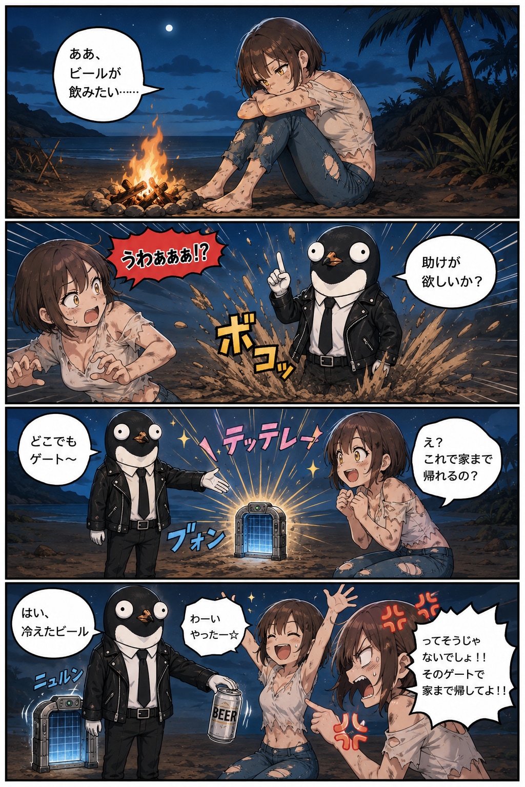 脱出は自力でお願いします