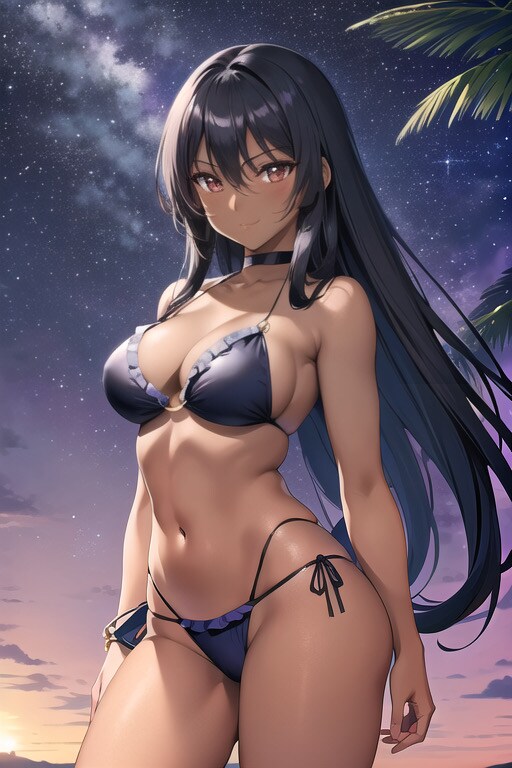 褐色ビキニギャル63