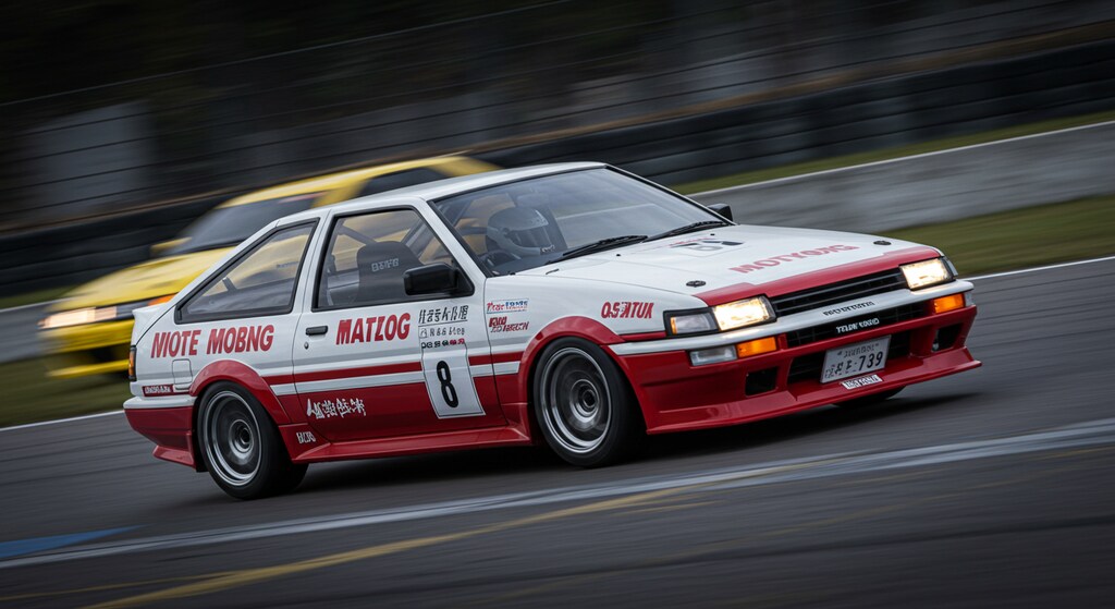 AE86レーシングカー