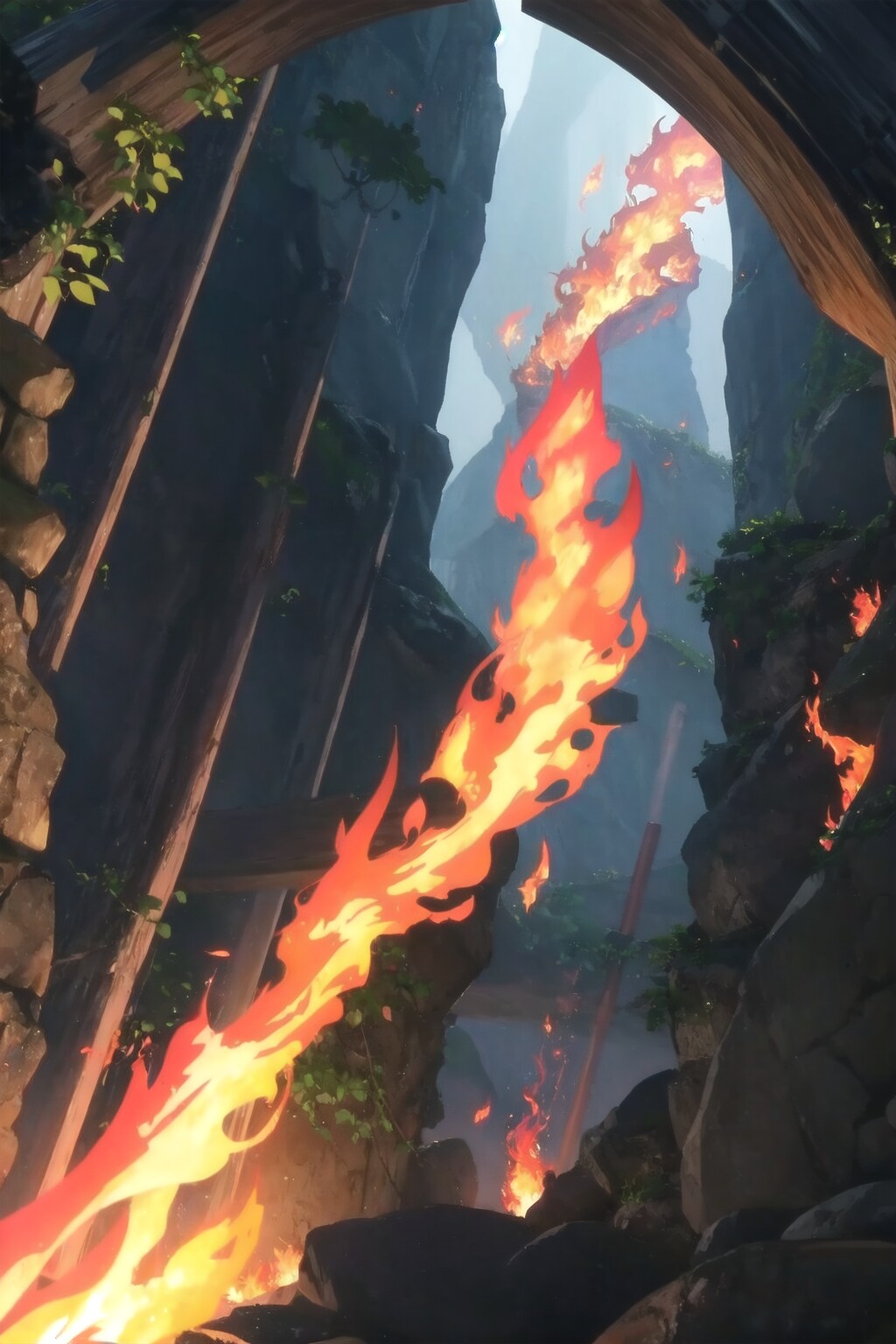 炎の天蓋 | の人気AIイラスト・グラビア