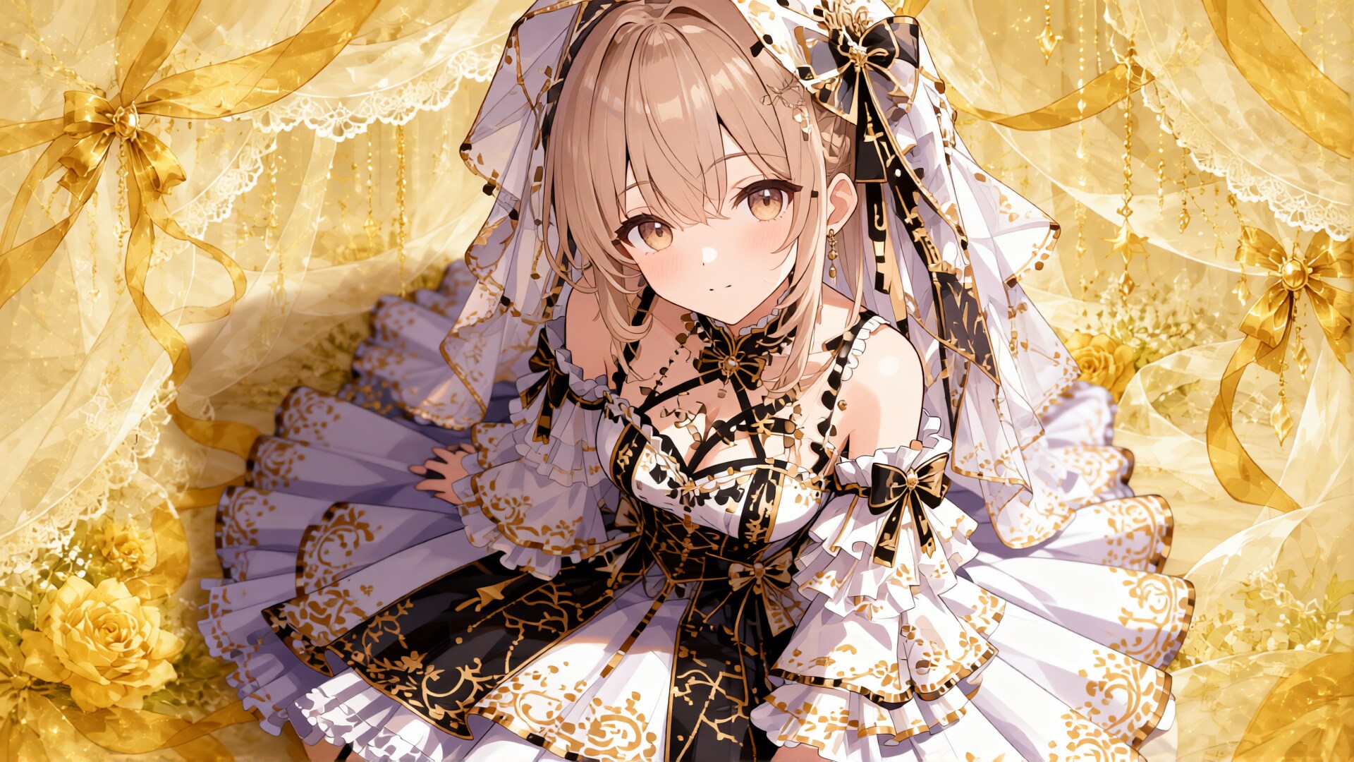 金髪少女とドレス　その9-1