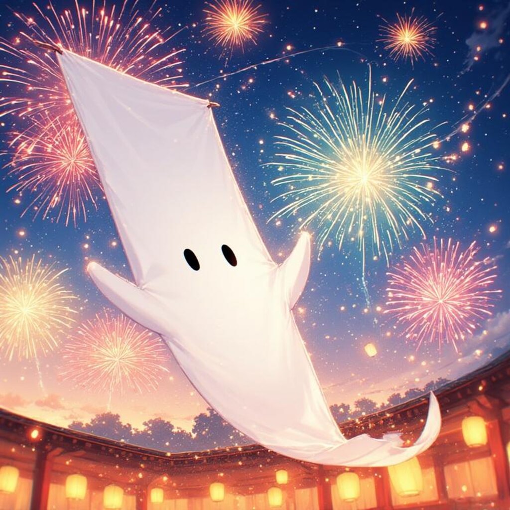 一反メジェド舞う