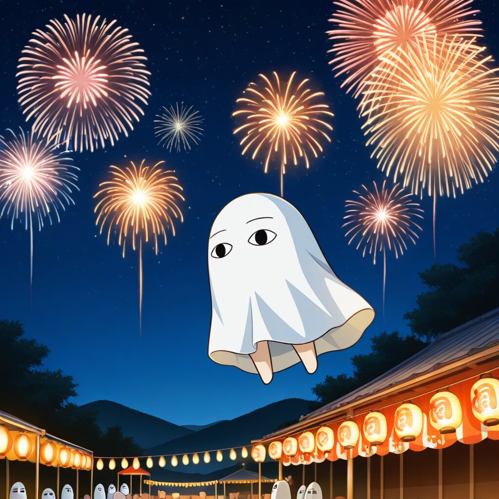 一反メジェド舞う