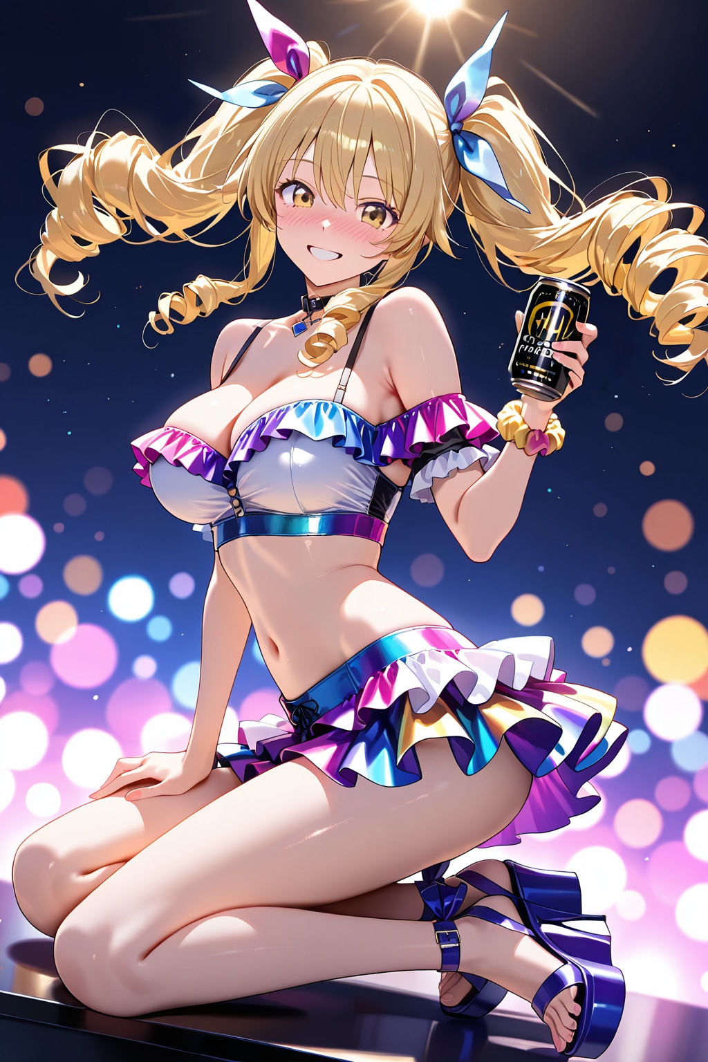 新商品アピール中のお姉さん♡