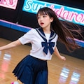 ローラースケート女子 4枚目