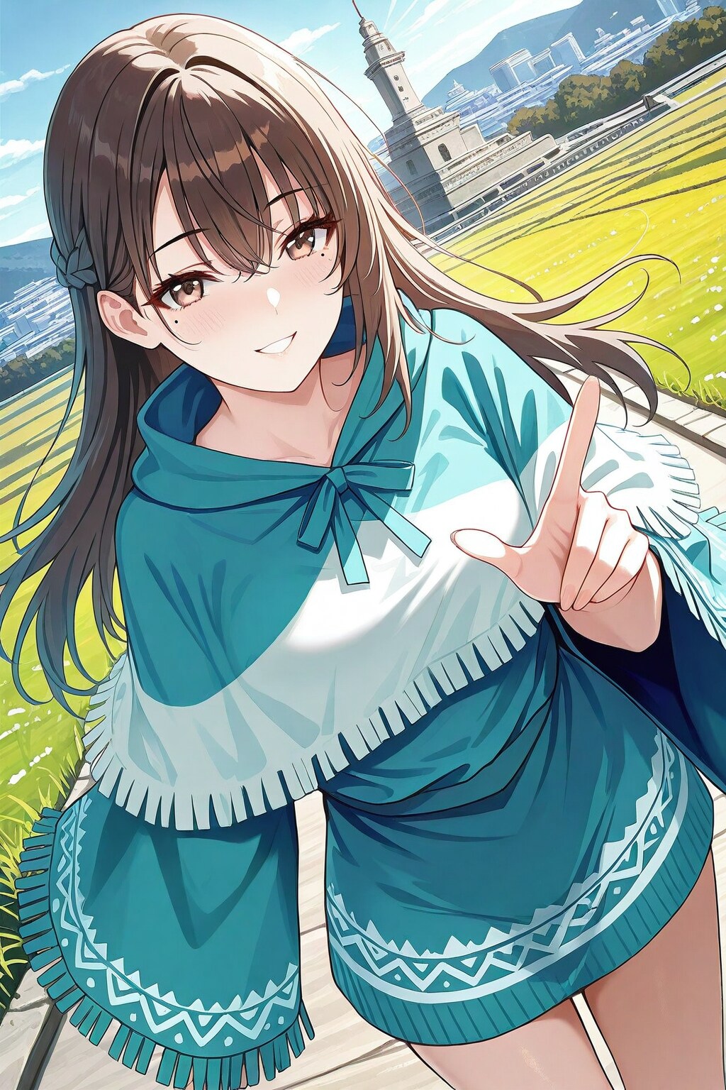 ポンチョ/アルゼンチンの民族衣装 | の人気AIイラスト・グラビア