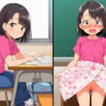 隣の席の子の生着替えが見れた記憶 2枚目