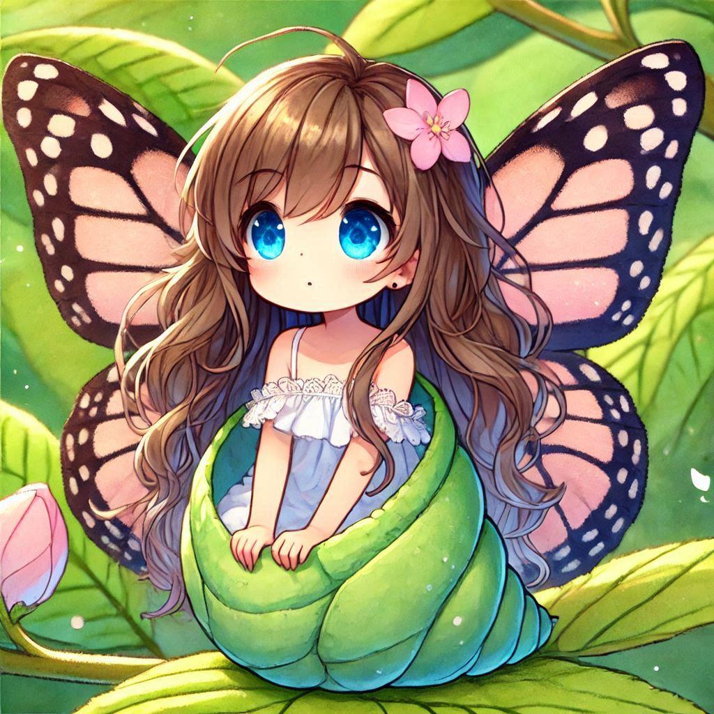 完全変態の小さな女の子 | の人気AIイラスト・グラビア