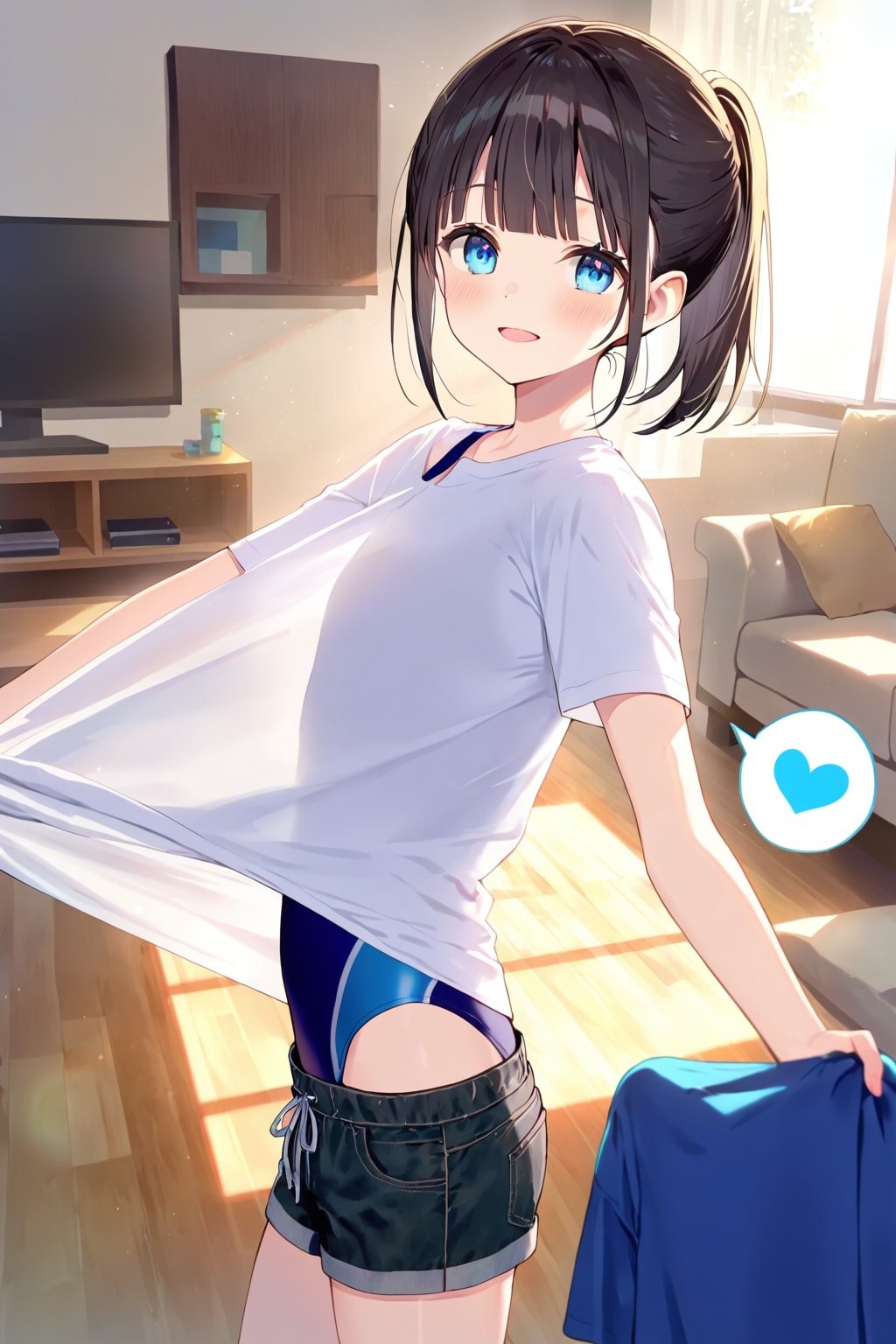 また来ちゃった❤️ | の人気AIイラスト・グラビア