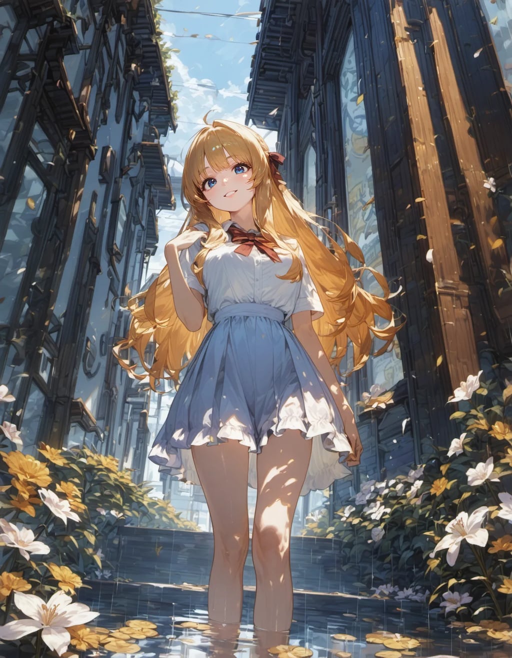 Sunlight on the Cloisters