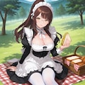 うちのメイドサラさんとピクニック 2枚目