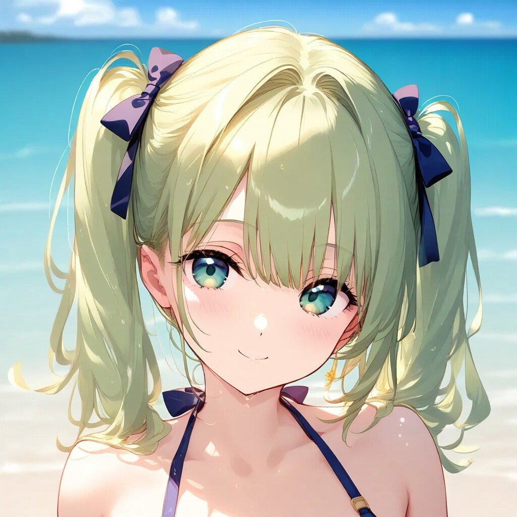 海だー