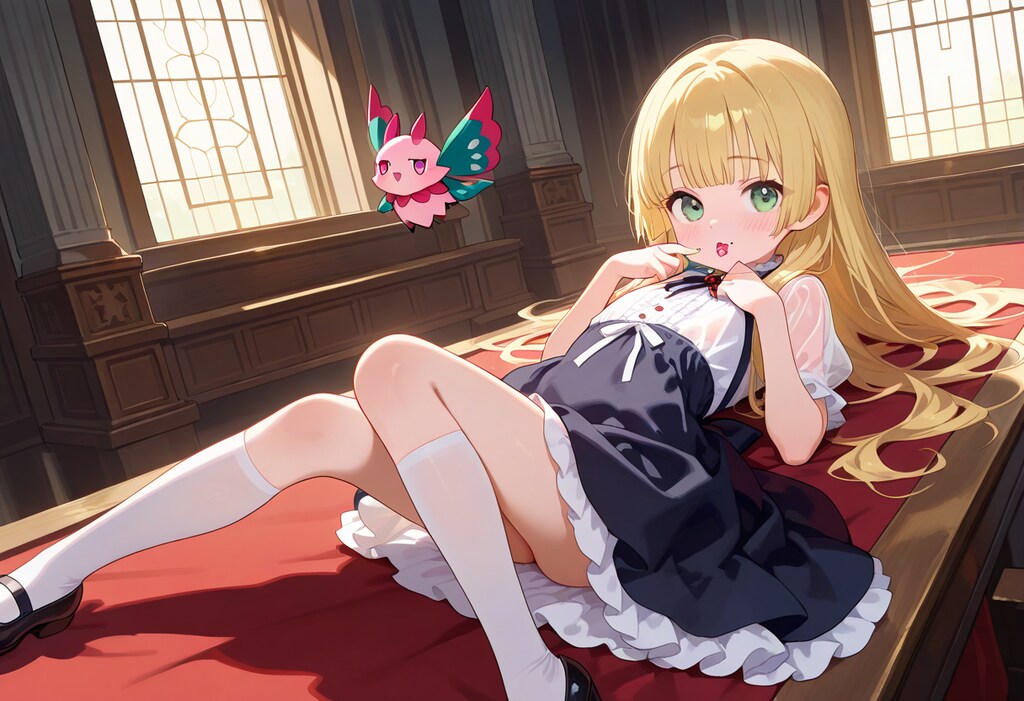 飛んでる豚は美味しそう / ひとつ前の聖女ちゃんとの可愛いさ対決